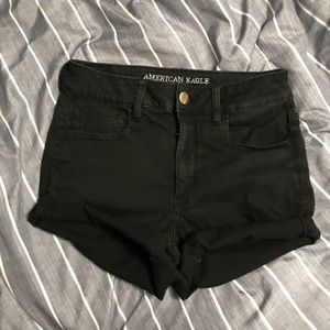 American Eagle hi-rise shorts